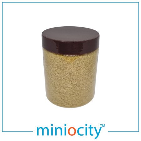 001-001 200ml Bottle of 5mm Static Flock Grass - Wheat Field