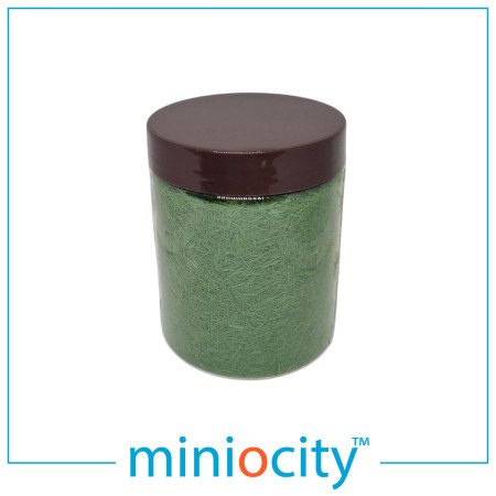 001-003 200ml Bottle of 5mm Static Flock Grass - Mid Green