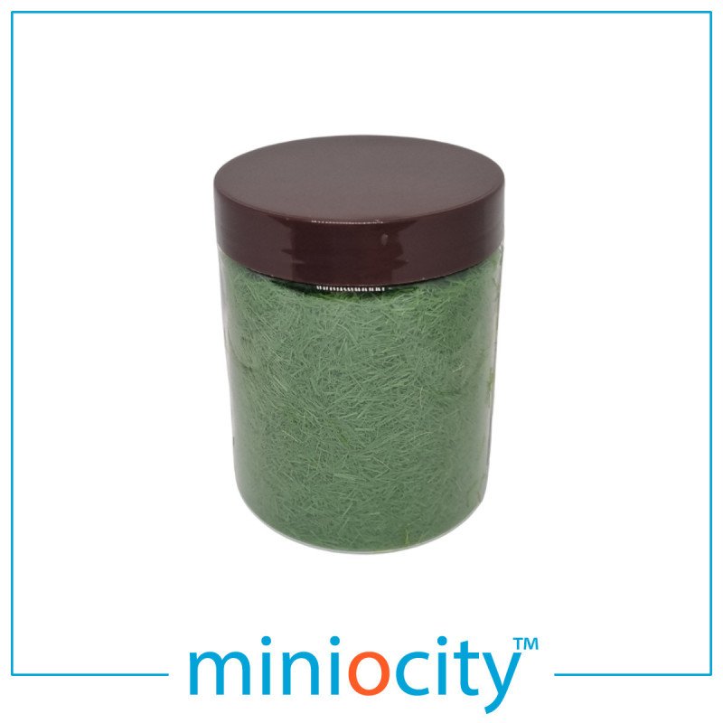 001-003 200ml Bottle of 5mm Static Flock Grass - Mid Green