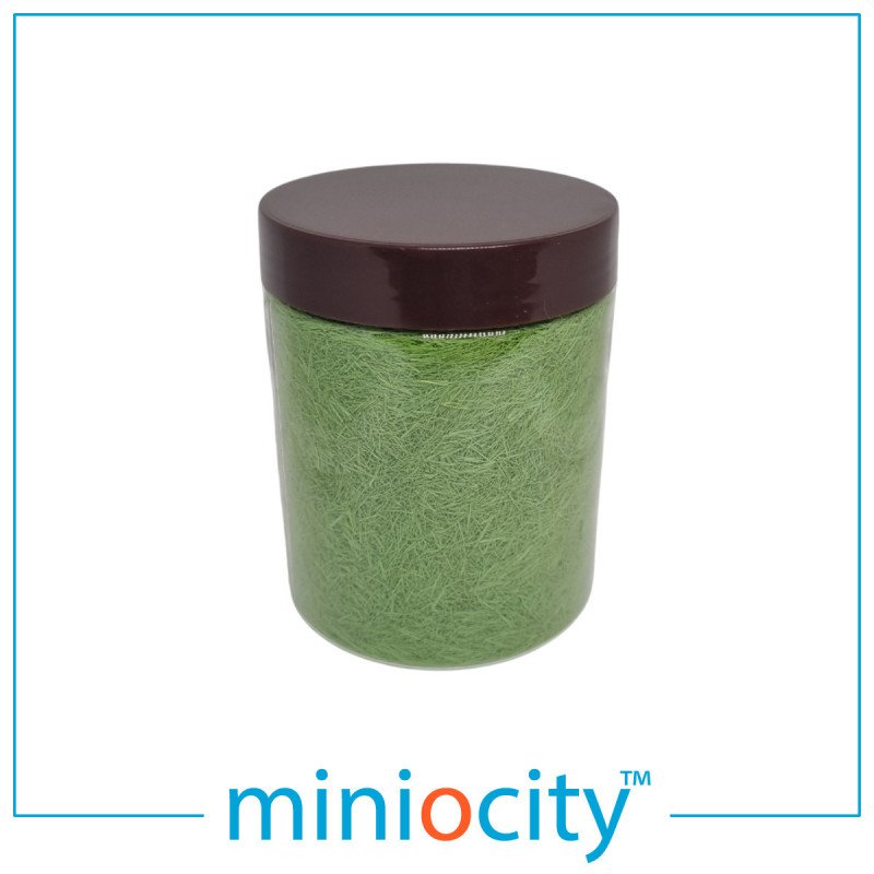 001-004 200ml Bottle of 5mm Static Flock Grass - Light Green