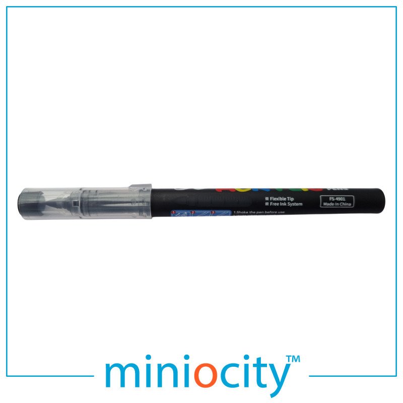 001-206 Acrylic Paint Pen - Tarmac Black