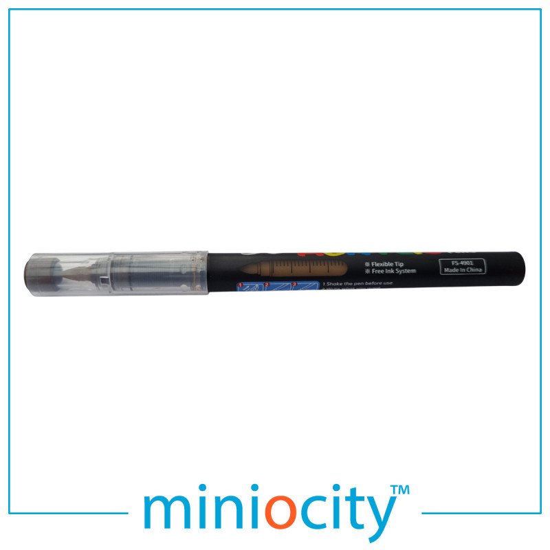 001-215 Acrylic Paint Pen - Fencing Brown