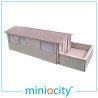 076-001 Static Caravans 00 Gauge 1:76 Scale Model Card Kit (Pack of 2)