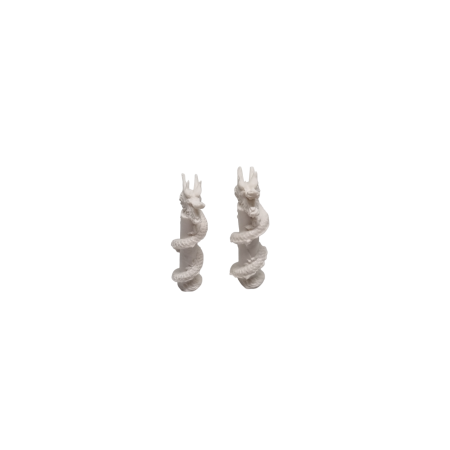 076-716 Garden Statues - Dragons - OO Gauge 1:76 scale