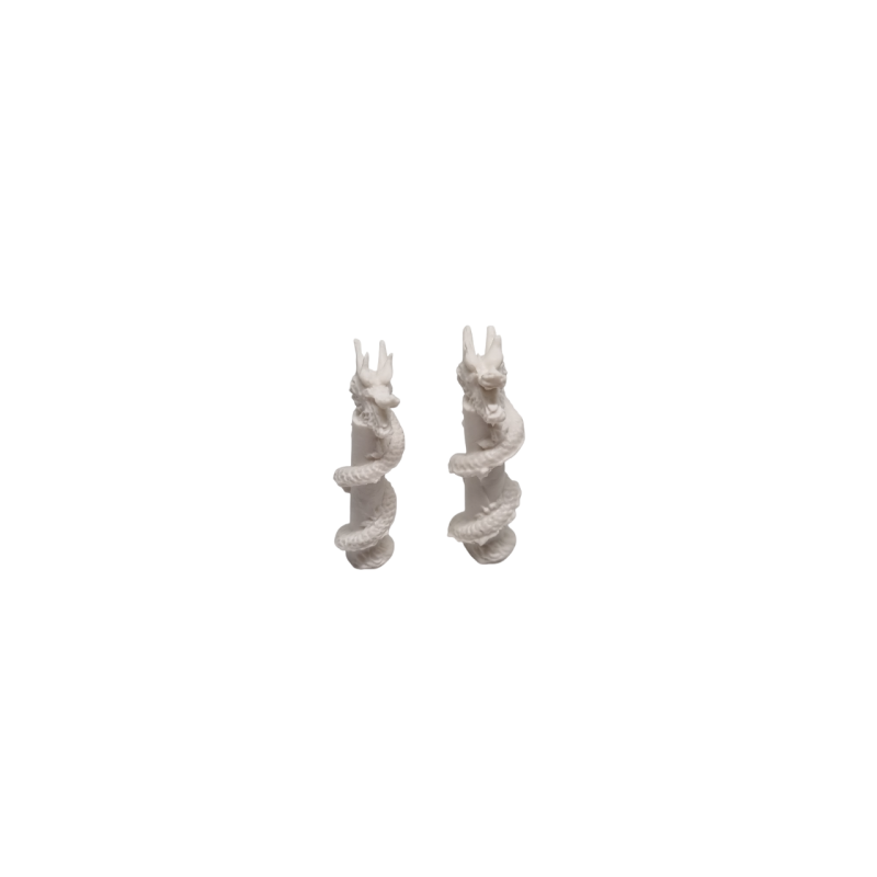 076-716 Garden Statues - Dragons - OO Gauge 1:76 scale