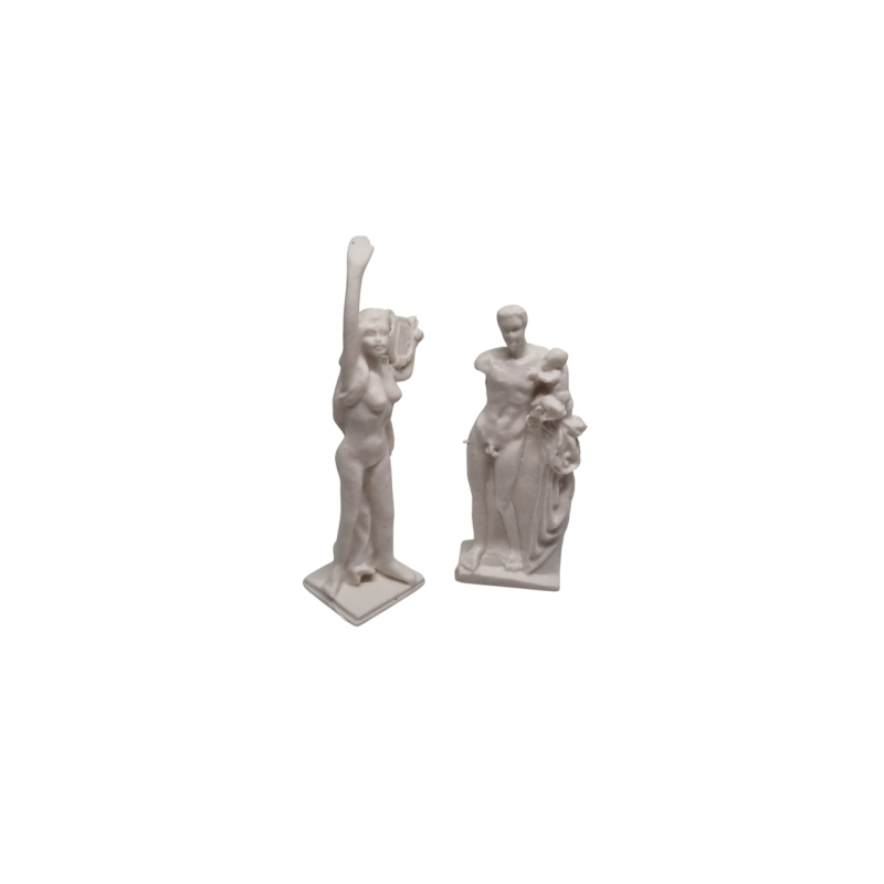 076-720 Garden Statues - Man & Woman - OO Gauge 1:76 scale
